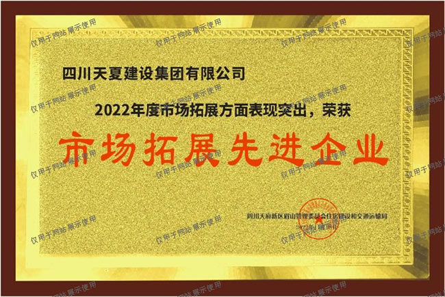 市場拓展先進企業